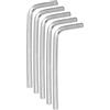 QUARKZMAN 5Pz Set di Chiavi a Brugola 2.5mm Chiave Torx Esagonali in Acciaio Inossidabile a Forma di L Metriche Set Attrezzi per Riparazioni Fai Da Te in Casa Biciclette e Motociclette