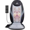 Snailax Shiatsu Massaggiatore con Riscaldamento, Gel - Nodo Massaggiante Profondo Impastamento Massaggio, Cuscino Massaggio per Sedia da Casa