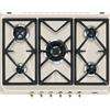 Smeg SRV876AVOGH2 piano cottura Avena Da incasso 75 cm Gas 5 Fornello(i) GARANZIA ITALIA