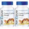 Fair & Pure® - Camu-Camu in capsule - Vitamina C naturale - Estratto di Camu-Camu 500mg - Vegan - 120 Capsule