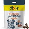 DIXIE Snacks Sani Mobility 150 g - Rafforza tendini e articolazioni - Snack con Glucosamina per Cani - Ingredienti Naturali - Cibo Semiumido di Carne e Pesce