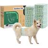 Gardner Pet Pannolini per Cani Maschi, Taglia M, 50 Pezzi | Fascia per Cani Ø 40-50cm, Usa e Getta Super Assorbenti, 6 Strati Anti-Perdita, Indicatore di Umidità