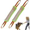 Ziyonix 2Pz Manicotto per Cani 30cm Giocattolo per Cani Salsiccia Salsicciotto Cane Addestramento per Il Gioco Cuscino da Morso Interattivi per Can i con 2 Maniglia per l'Addestramento o il Gioco (Verde)