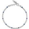 Brosway Bracciale Donna, Bracciale Tennis in Argento e Freedom Blue | Collezione Fancy - FFB118
