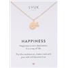 LUUK LIFESTYLE Stainless steel necklace with cute pendants, Angel Wings|Whale|Baguette|Pinecone|Bunny|Honeybee|Duck|Flower, Gifts for Women, 50cm adjustable chain, Silver|Gold|Rose Gold