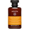 APIVITA Capelli - Keratin Repair Shampoo Nutriente Riparatore per capelli Secchi e Danneggiati 250ml - Shampoo Nutriente