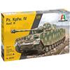 Italeri 6578S Pz.Kpfw. IV Ausf. H, scala 1:35, plastic model kit, modello in plastica da montare, modellismo, mezzi militari, Grigio