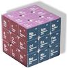 DHDHCPZZ Cubo a forma di cubo, 3 x 3, multifunzione, per la tavola periodica, per la famiglia, gli amici e gli studenti (2 stili) (colori scuri)