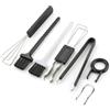 Jetstream 7 pezzi Keycap Puller, set di strumenti per la rimozione di tasti meccanici, tastiere, inclusi cappucci, estrattore interruttori, pinzette, spazzole per la pulizia, per PC laptop Keycaps