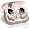 Cuffie Traduttore Bluetooth 5.4 IA Con App, 164 Lingue, Design Aggancio All'Orec