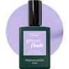 Manucurist Green Flash Smalto Lilla Pastello Wisteria | Smalto Gel UV/LED per Unghie - 12-Free, Bio-Based fino all'84% - Manicure Professionale - 15 ml