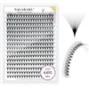 NAGARAKU 20D Volume Ciglia Extension 320 Fans Prefabbricate Gambo Lungo Ventagli Base Sottile A Punta Ciglia Finte Ciuffetti Fluffy Soffici Naturali Premade Fans Nere 16 Righe Box XL(0.07 C 9-14mm)