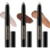 SUMCNU 3 Pcs Ombretto Stick Occhi Matitone Ombretto Occhi 1,6 g/pz A Lunga Tenuta Impermeabile Altamente Pigmentato Facile Applicare Non Sbava Un Regalo Donne Che Permette Creare Trucco Occ-hi Lunga Tenuta