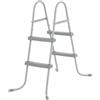 BESTWAY - Scaletta per Piscina Fuori Terra con Telaio Anticorrosione h84 cm