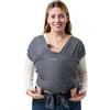 Momcozy Fascia Neonato Porta Bebè Regolabile 3,6-15 kg Grigio