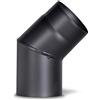 FIREFIX R120/B4O - Canna fumaria, Colore: Nero