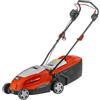 Dedra Tagliaerba elettrico Garden DEDRA DED8740, larghezza di taglio 320 mm, tutti i tipi di erba - sacco da 30 l, 1300 W, taglio 30 - 60 mm, pieghevole, peso 12 kg con manico ergonomico