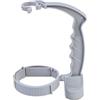 Daleweo Maniglia Portabottiglie Regolabile, Supporto Universale per Bottiglie con Impugnatura Ergonomica, Facile da Versare, 20cm Altezza, Grigio, 1 Pezzo