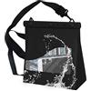FainFun Borsa Impermeabile Mare Marsupio Subacqueo, Nero Alta Capacità, Borsa Subacquea Impermeabile con Tracolla Regolabile, Sacca Impermeabile Cellulare per Nuoto, Arrampicata, Sport Acquatici