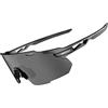 HAAYOT Occhiali da sole sportivi per uomo e donna, occhiali da ciclismo TR90 senza montatura MTB, occhiali da mountain bike, per corsa, guida, equitazione, nero e nero