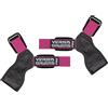 Versa Gripps® Pro, Made in USA, cinturini da polso per sollevamento pesi, alternativa al miglior accessorio per allenamento, argento/nero, XS
