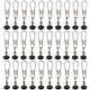 Create idea 30 pezzi 30 mm 13 kg pesca Bead Spinner per installare galleggiante scorrevole e cestino per esche compatibile con Waggler Laufpose compatibile con Futterkorb
