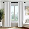 Deconovo Tende Oscuranti per Interni 55x240 cm, 2 Pezzi, Grigio Perla - Termiche Isolanti e Moderne con 3 Modi di Montaggio - Ideali per Finestre Camera da Letto e Soggiorno