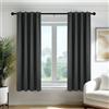 Deconovo Tende Oscuranti per Interni 55x150 cm, 2 Pezzi, Grigio Scuro - Termiche Isolanti e Moderne con 3 Modi di Montaggio - Ideali per Finestre Camera da Letto e Soggiorno
