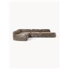 Westwing Collection Divano angolare componibile 4 posti in teddy bouclé con chaise longue Wolke