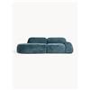 Westwing Collection Chaise longue componibile 3 posti in teddy bouclé Wolke