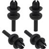 Greacesrio Clip di Fissaggio Clip OEM 699218 Set di 4 clip di ricambio C2 C3 C4 DS3 Compatibile con 106 205 206 207 208 306 307 308