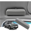 GAFAT [Migliorato Plus] Compatibile con Citroen C5 Aircross 2017-2026 2027 / C4 C5 X 2021-2027 Custodie Occhiali, Porta Occhiali da Sole, Contenitore Organizer, Taglie Forti, Originale OEM (Grigio)