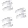Sqxaldm 3 paia di cuscinetti in gel per tallone in silicone, tendine d'Achille, 1 cm, 2 cm, per la maggior parte dei tipi di scarpe sportive, stivali, scarpe alte e scarpe da tennis (1 cm x 2 cm x 1)