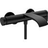 hansgrohe Vivenis Miscelatore monocomando vasca esterno, nero opaco, 75420670