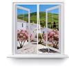 MAGICDOOR Zanzariera Magnetica Finestra 100x150cm, Fibra di Poliestere Colore Puro Tenda Zanzariera con Forte Magnete Traspirante Zanzariere Magnetiche per Camera Letto Soggiorno Porta ingresso-Bianco