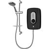 Triton Showers Triton Danzi - Doccia elettrica 9,5 kW, colore: Nero (Opal 3, Aquasurge, Perea)