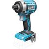 Dedra Avvitatore a percussione a batteria, senza spazzole, compatto DEDRA SAS+ALL DED7144, 18 V, senza batteria/caricabatterie, luce LED, funzione di arresto automatico, coppia 220 Nm, fino a 3.000 Giri/min