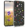 kwmobile Custodia Compatibile con Huawei P30 Lite - Cover Silicone TPU - Protezione Back Case - Esplosione Primaverile multicolore/trasparente