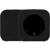 kwmobile Custodia Saponetta Wifi Compatibile con NETGEAR Nighthawk M1 (MR1100) Cover - Case Router Wi Fi Portatile - in Gomma di Silicone - nero