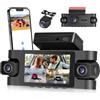 Hikity 3 2K WiFi Dashcam 4 Dashcam con Schermo IPS G-Sensore Scheda TF 64G