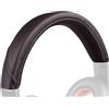 SOULWIT Copri Archetto in Pelle Proteica per Plantronics BackBeat Pro 1/2, Voyager 8200 UC Cuffie, Parte di Ricambio per la Riparazione del Cuscinetto della Fascia per la Testa - Caffè scuro