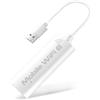 Hikity USB 4G LTE AX3000 Wi-Fi 6 Portatile Non SIM, USB Plug & Play, Fino a 8 Dispositivi, Router WiFi Portatile, Modem WiFi, Hotspot Mobile Copertura globale
