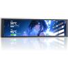 TZMRIT 9.16 Inch Universal LCD Screen Display for PC, Customizable ARGB Frame, Temperature Display Panel, Mini Monitor, with Preset & DIY Themes for Gaming PC Case/CPU Cooler (BK)