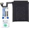 ELLENNE Batteria per Apple Watch Serie 4 40mm iWatch A2058 + Kit Attrezzi | Batteria per Apple Watch Serie 4 40mm - iWatch 4Gen. 224mAh A2058 - Kit attrezzi per lo smontaggio