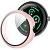 zZjoOoj Cover per Google Pixel Watch 3 41 mm, protezione schermo, hardware per PC, ultra sottile, vetro temperato per Google Watch 3 41 mm, verniciato