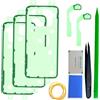 iStable Adesivo Cover Posteriore Compatibile con Samsung Galaxy S8 Nastro di Ricambio Pre-Tagliato per Sportello Batteria, Kit Colla Biadesiva SM-G950/F/FD (Confezione da 3)