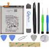 OnlyTech Kit di riparazione batteria per Samsung Galaxy A51 SM-A515F - 4000mAh - con 10 strumenti e adesivi