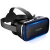 FIYAPOO Occhiali VR 3D per Smartphone, 3D Visore Realtà Virtuale, HD VR per Film & Giochi, Compatibile con la Maggior parte degli Smartphone (4,7-6,7 Pollici). Regalo di Natale Perfetto.