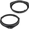 tomzz Audio 2808-005 Staffe adattatore anelli altoparlanti compatibili con Opel Astra H Corsa D E Signum Vectra Alfa Mito Giulietta Fiat Grande Punto Ducato 500 Ford KA Peugeot Boxer per altoparlan...