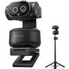 EMEET PIXY Doppia Webcam PTZ con AI 4K con Treppiede, Tracking AI, PDAF&AI 0,2s, Sensore Sony 1/2,55, 3 Mic, Preimpostazioni, Webcam 4K per Streaming, Compatibile OBS/Twitch/Switch 2